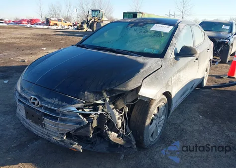 2020 Hyundai Elantra Sel из США, поврежденный, VIN 5NPD84LF9LH549446